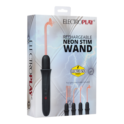 Rimba Electroplay - Neon Wand met Opzet Elektroden-Erotiekvoordeel.nl