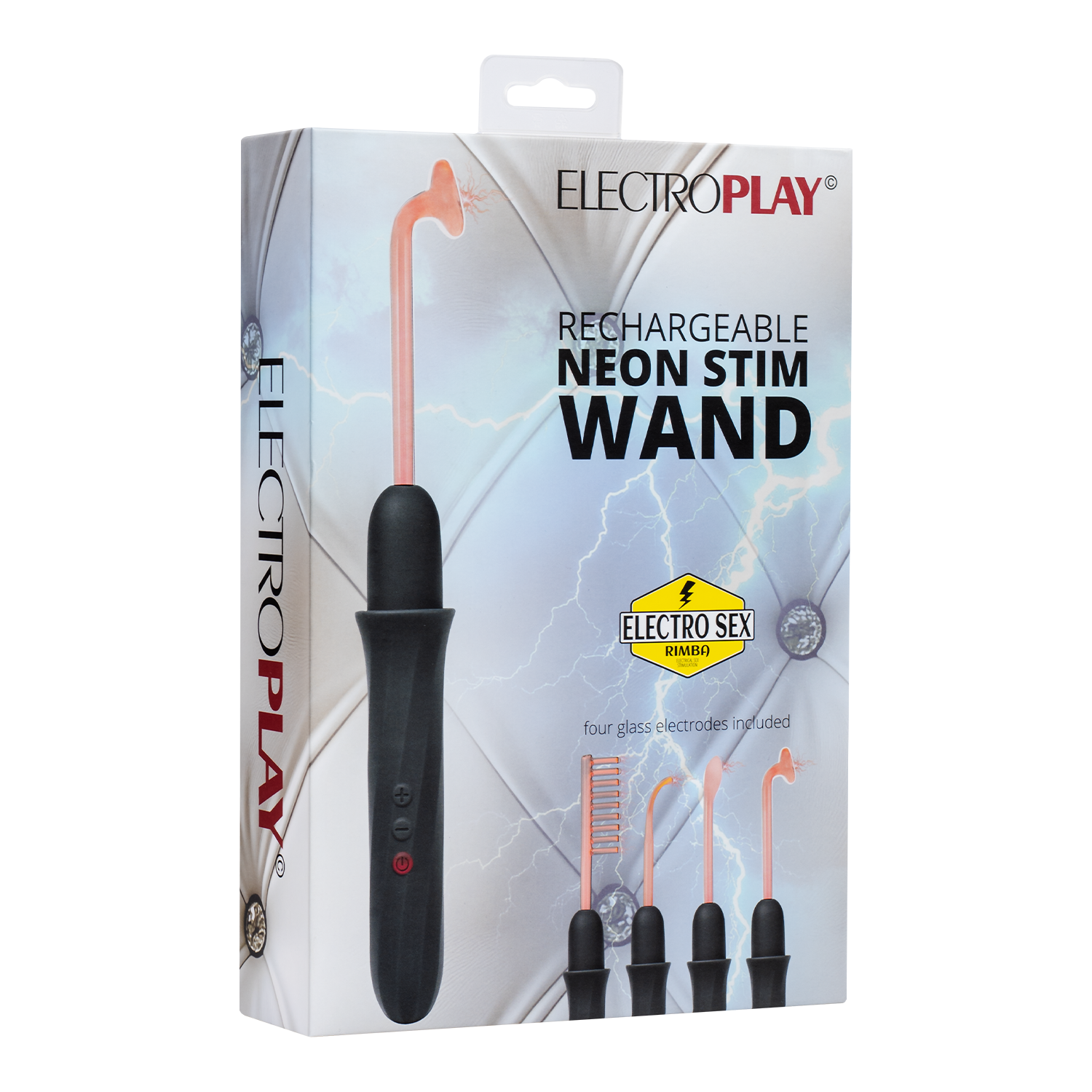 Rimba Electroplay - Neon Wand met Opzet Elektroden-Erotiekvoordeel.nl