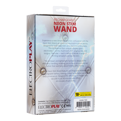 Rimba Electroplay - Neon Wand met Opzet Elektroden-Erotiekvoordeel.nl
