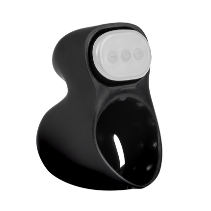 Rimba Electro Play - E-Stim Penis Head Stimulator - Bipolar - Black