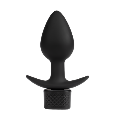 Rimba Electro Play – E-Stim Buttplug – Bi-Polair – Schwarz