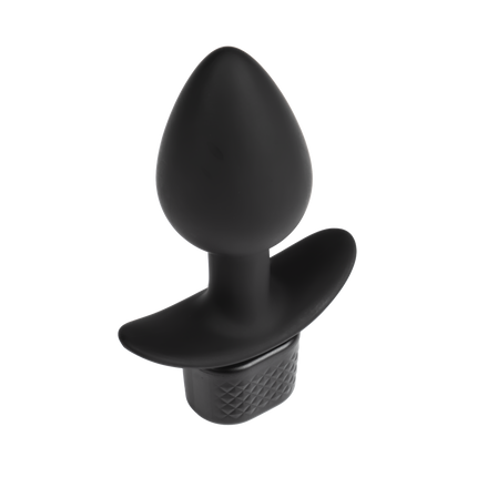 Rimba Electro Play – E-Stim Buttplug – Bi-Polair – Schwarz