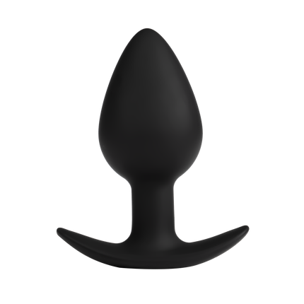 Rimba Electro Play – E-Stim Buttplug – Bi-Polair – Schwarz