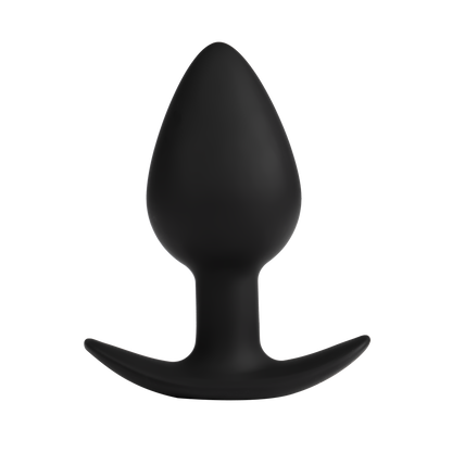 Rimba Electro Play – E-Stim Buttplug – Bi-Polair – Schwarz