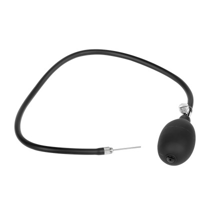 Rimba Electro Play - Plug anal gonflable E-Stim - Bipolaire - Noir