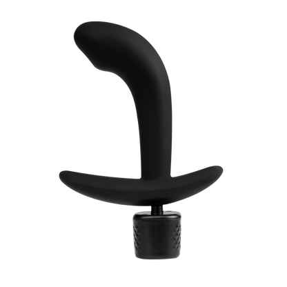 Rimba Electro Play – E-Stim Analplug – E-Stim Prostata-Plug – bipolar – schwarz