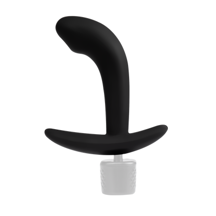 Rimba Electro Play - E-Stim Anal Plug - E-Stim Prostate Plug - Bipolar - Black