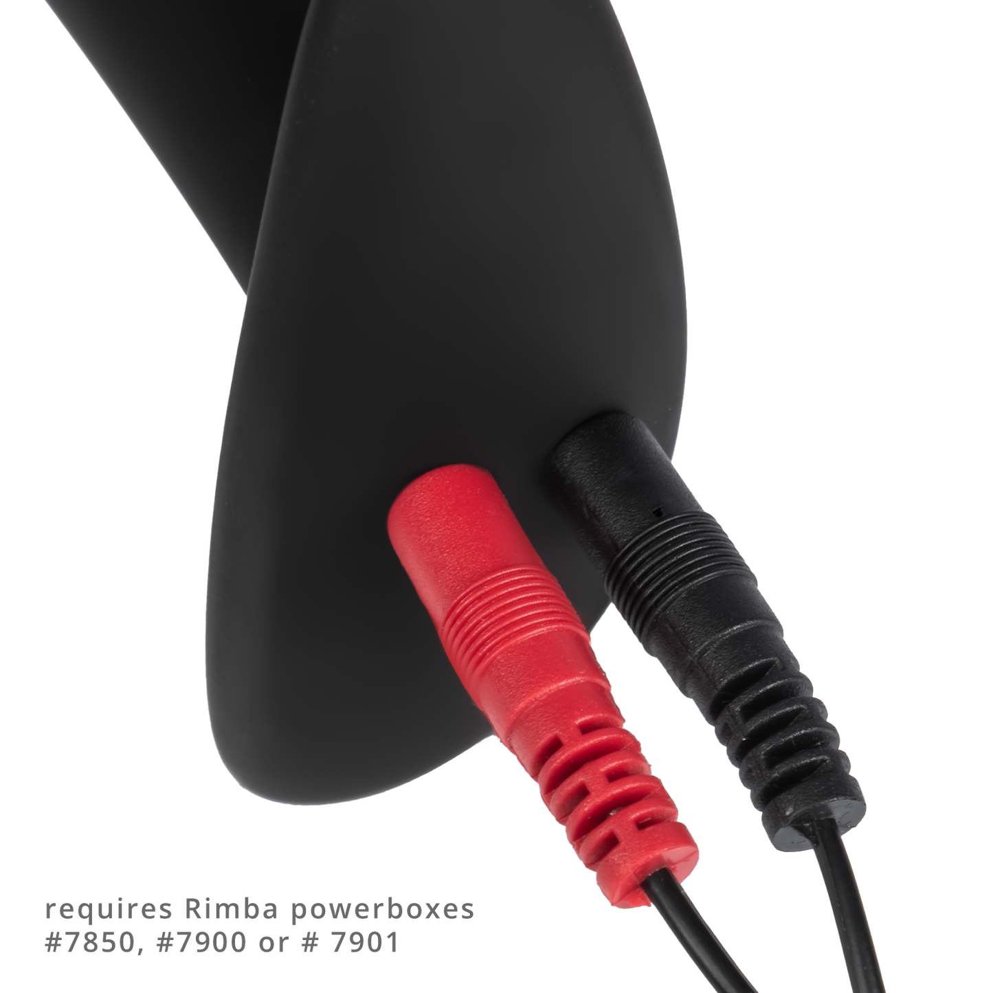 Rimba Electro Play – E-Stim Analplug – E-Stim Prostata-Plug – bipolar – schwarz