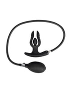 Rimba Electro Play - E-Stim Inflatable Anal Plug - Bipolar - Black