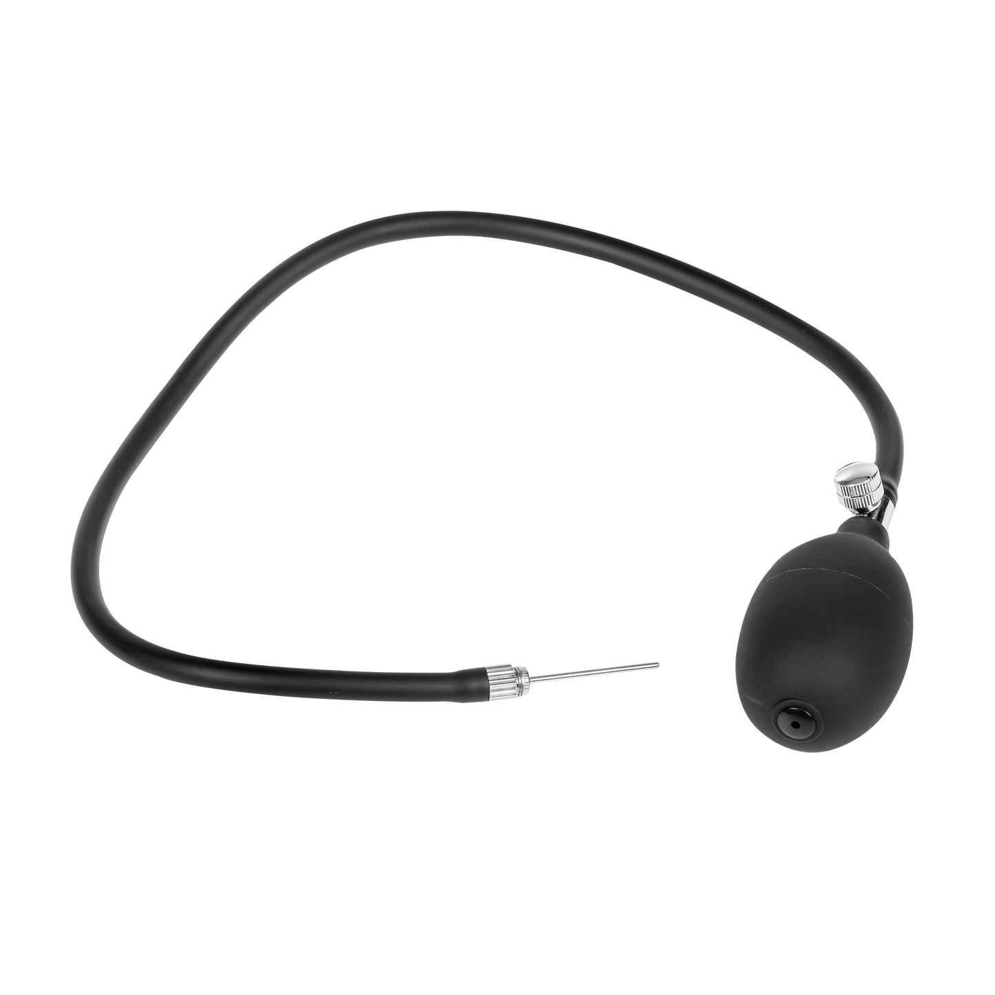 Rimba Electro Play – E-Stim Aufblasbarer Analplug – Bi-polar – Schwarz