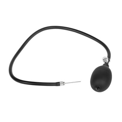 Rimba Electro Play – E-Stim Aufblasbarer Analplug – Bi-polar – Schwarz