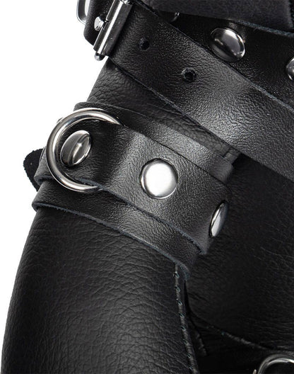 Rimba - Schwarzer Leder BDSM Teddybär