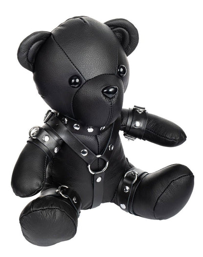 Rimba - Schwarzer Leder BDSM Teddybär