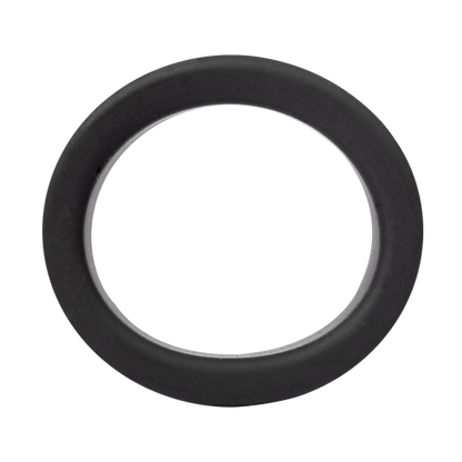 Rimba - Siliconen Scrotumring - Ballstretcher - Hoogte 20 mm - Zwart-Erotiekvoordeel.nl