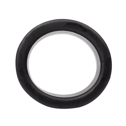 Rimba - Siliconen Scrotumring - Ballstretcher - Hoogte 40 mm - Zwart-Erotiekvoordeel.nl