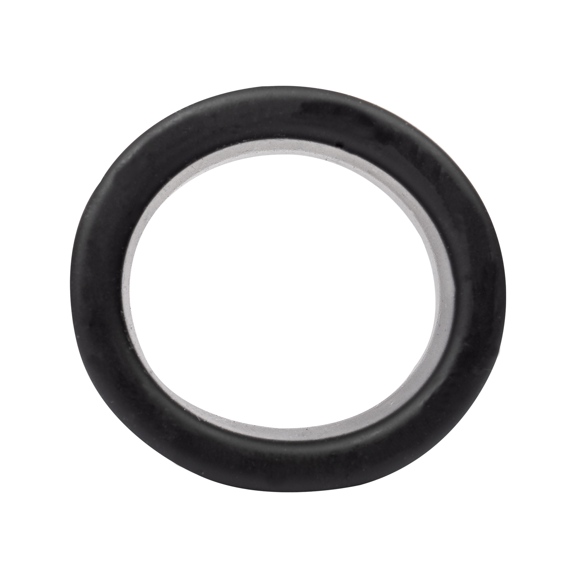 Rimba - Siliconen Scrotumring - Ballstretcher - Hoogte 40 mm - Zwart-Erotiekvoordeel.nl
