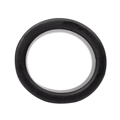 Rimba - Siliconen Scrotumring - Ballstretcher - Hoogte 40 mm - Zwart-Erotiekvoordeel.nl