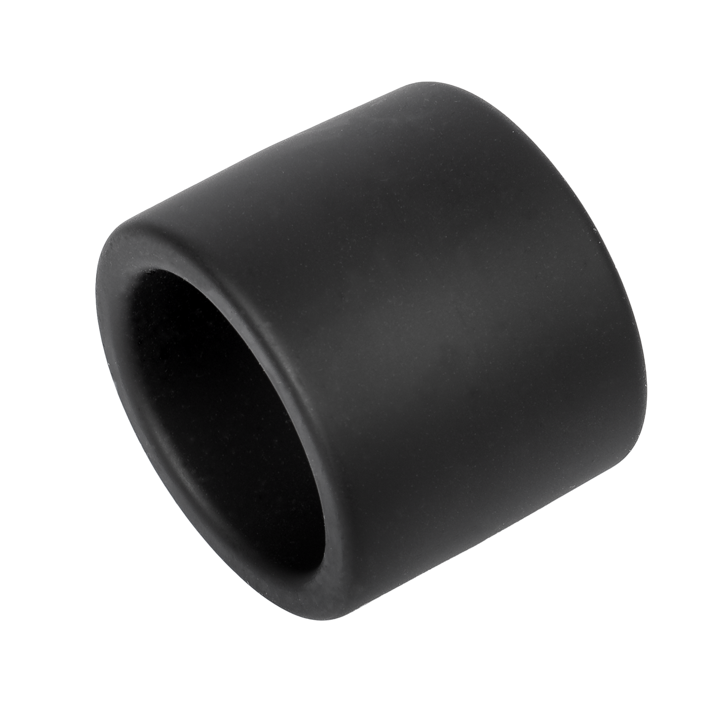 Rimba - Siliconen Scrotumring - Ballstretcher - Hoogte 40 mm - Zwart-Erotiekvoordeel.nl