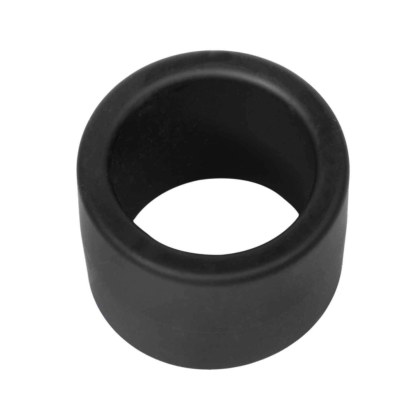 Rimba - Siliconen Scrotumring - Ballstretcher - Hoogte 40 mm - Zwart-Erotiekvoordeel.nl