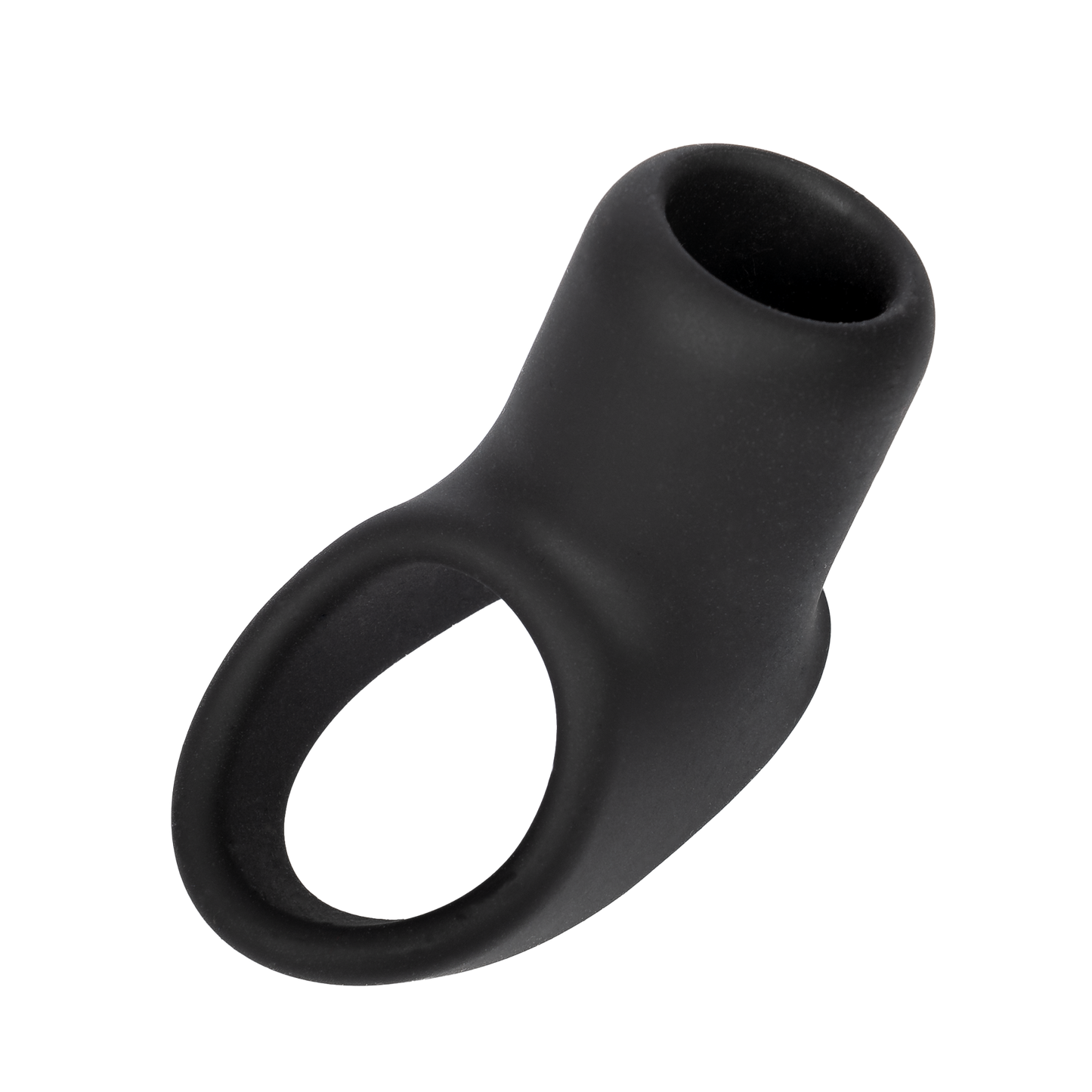 Rimba - Siliconen Penis Sleeve - Zwart-Erotiekvoordeel.nl