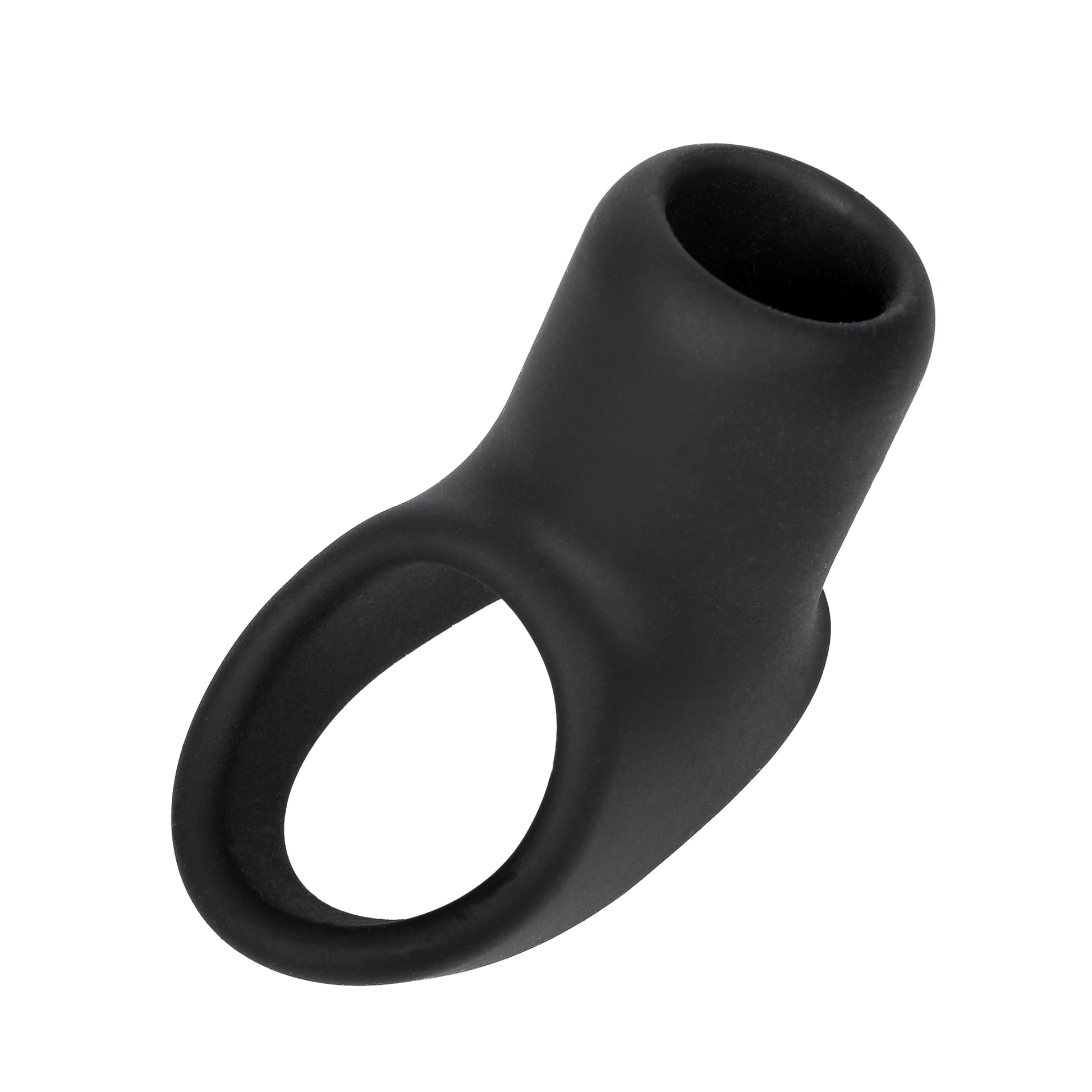 Rimba - Siliconen Penis Sleeve - Zwart-Erotiekvoordeel.nl