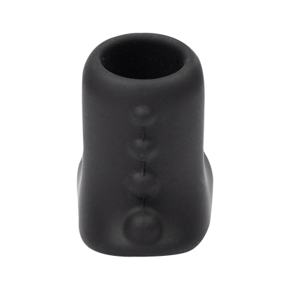 Rimba - Siliconen Penis Sleeve - Zwart-Erotiekvoordeel.nl