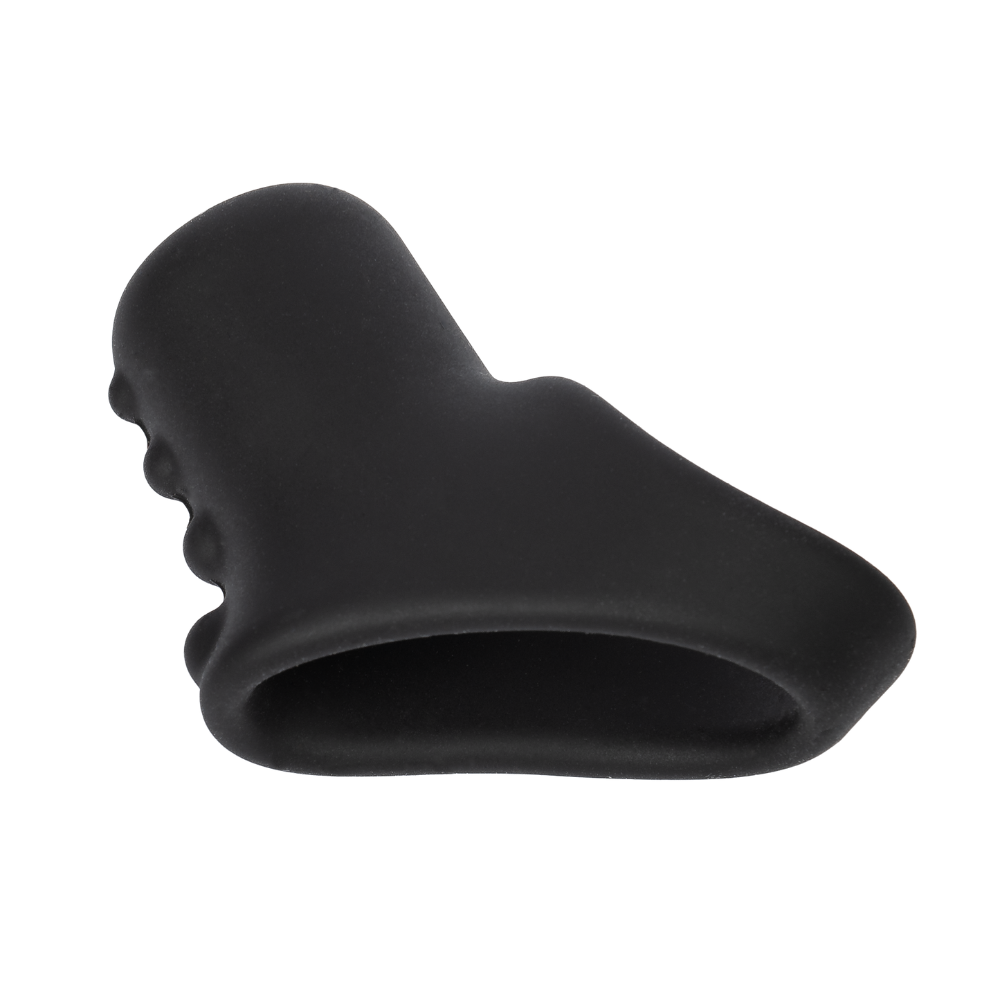 Rimba - Siliconen Penis Sleeve - Zwart-Erotiekvoordeel.nl