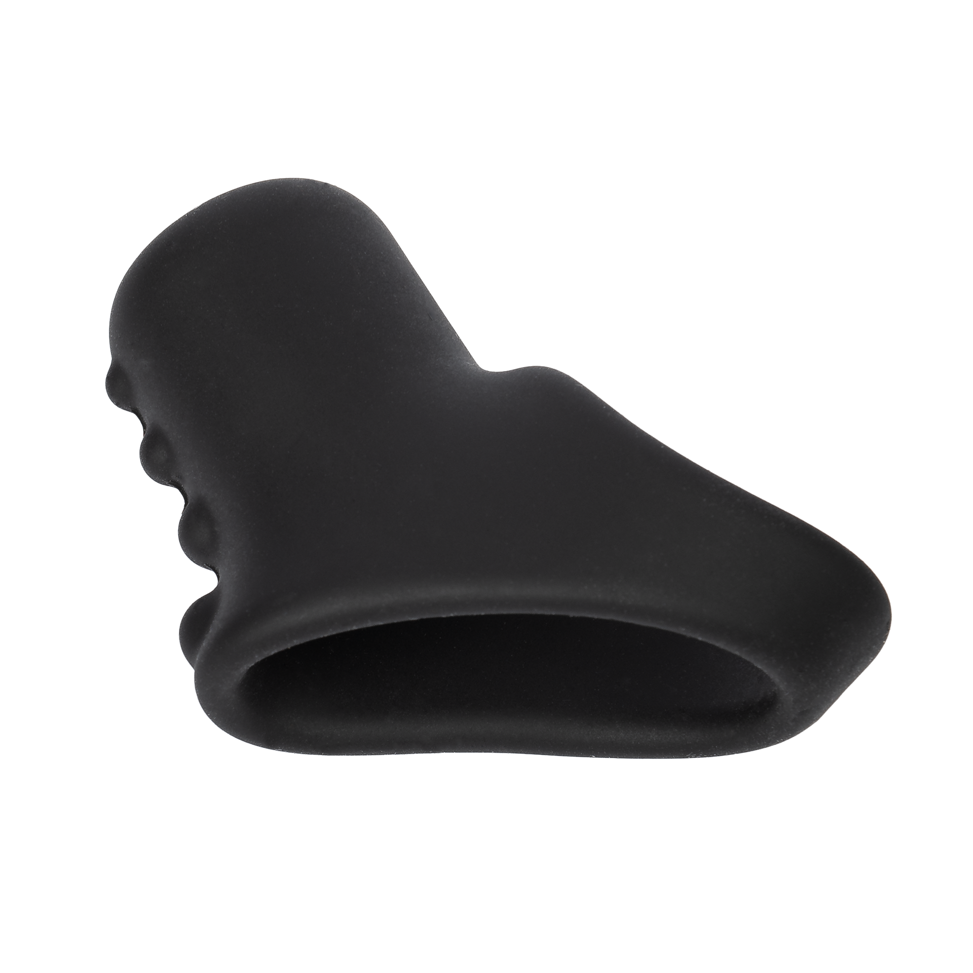 Rimba - Siliconen Penis Sleeve - Zwart-Erotiekvoordeel.nl