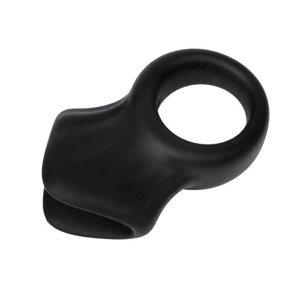 Rimba - Siliconen Cockring met Mondje voor Clitoris Stimulatie-Erotiekvoordeel.nl