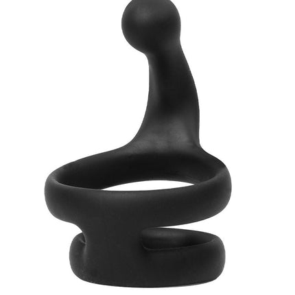 Rimba - Siliconen Cockring met Stimulerend Balletje-Rimbastore.com
