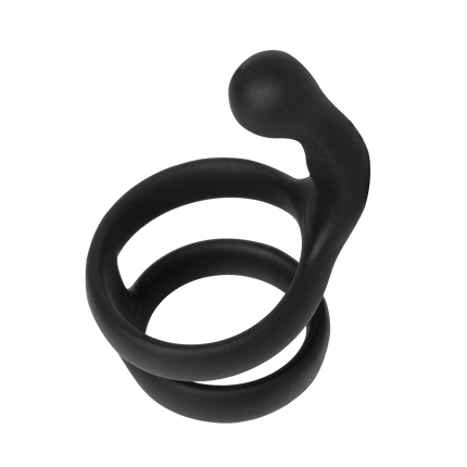 Rimba - Siliconen Cockring met Stimulerend Balletje-Rimbastore.com