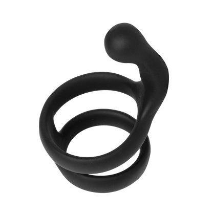 Rimba - Siliconen Cockring met Stimulerend Balletje-Erotiekvoordeel.nl