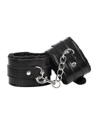 TieMeUp - Boeien imitatieleder - Zachte bontvoering - Zwart-Rimbastore.com