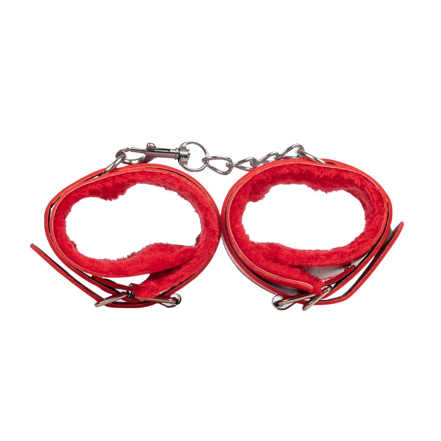 TieMeUp - Boeien imitatieleder - Zachte bontvoering - Rood-Rimbastore.com