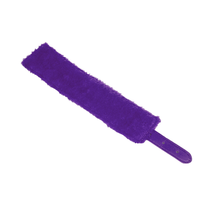 TieMeUp - Boeien imitatieleder - Zachte bontvoering - Paars-Rimbastore.com