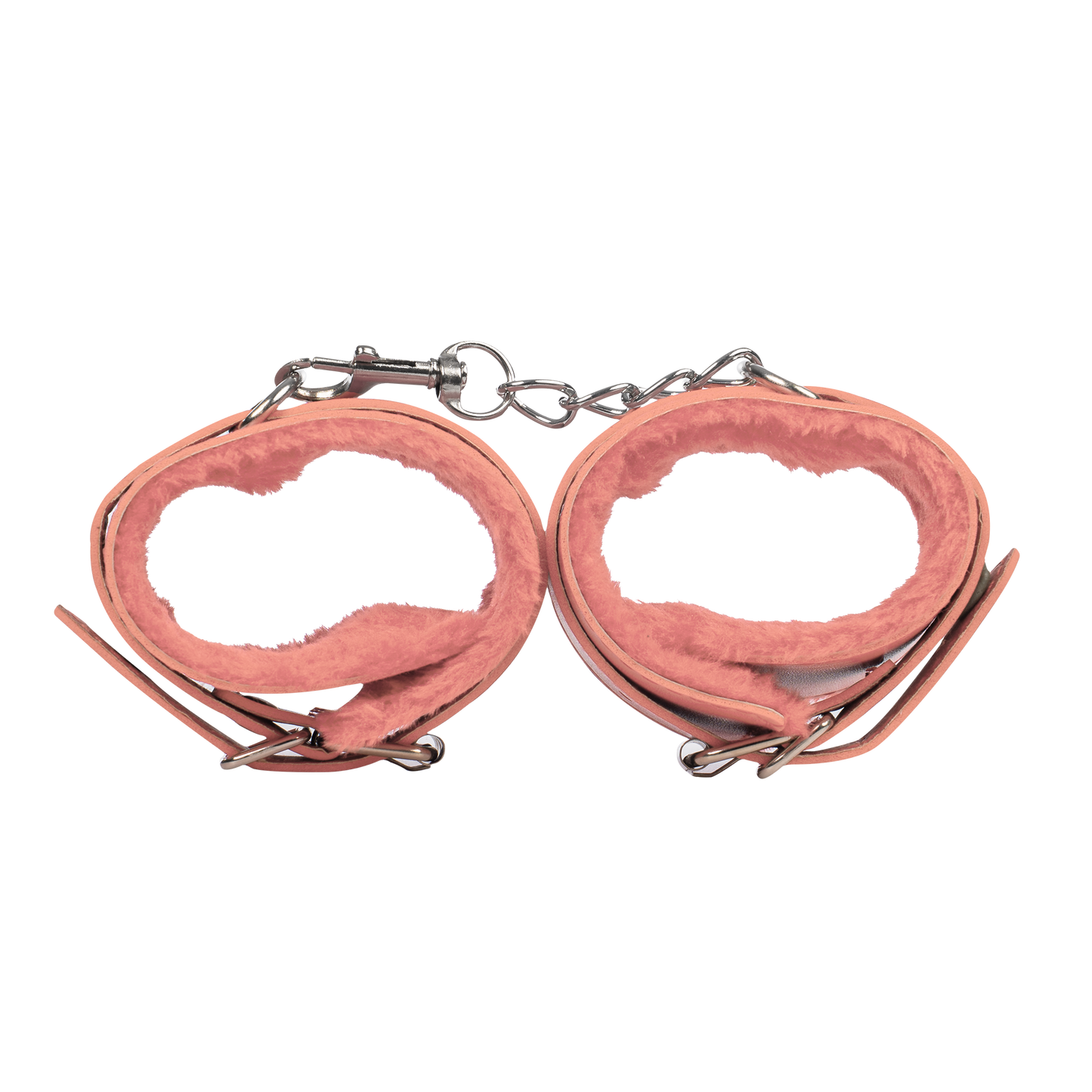 TieMeUp - Boeien imitatieleder - Zachte bontvoering - Roze-Rimbastore.com