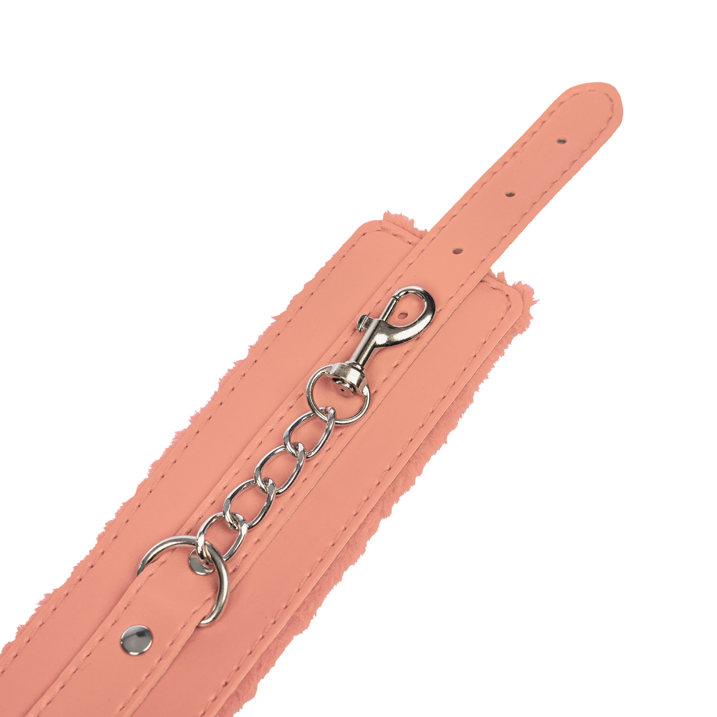 TieMeUp - Boeien imitatieleder - Zachte bontvoering - Roze-Rimbastore.com