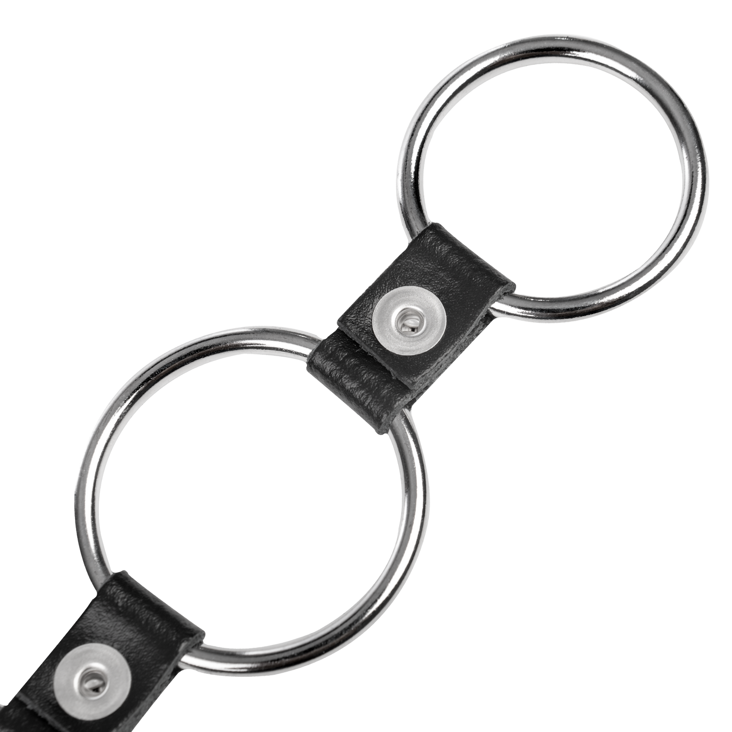 Rimba - Triple Cockring Metaal - Zwart-Rimbastore.com