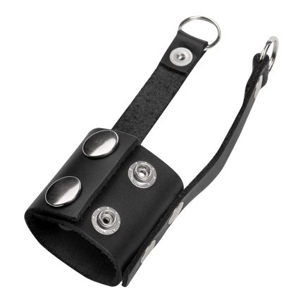 Rimba - Lederen ballstretcher - Zwart-Rimbastore.com