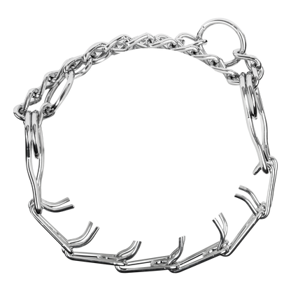 Rimba – Metall-Pinch-Halsband – Silber