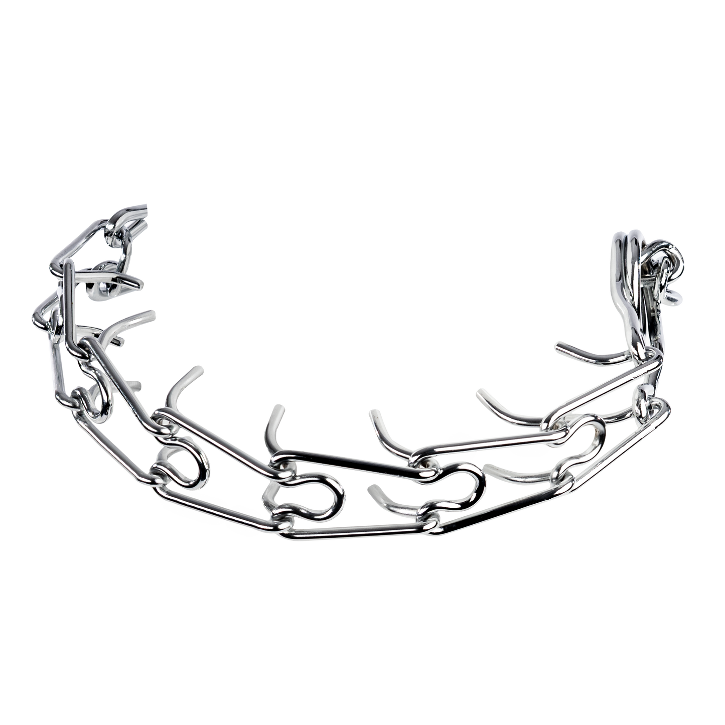 Rimba – Metall-Pinch-Halsband – Silber