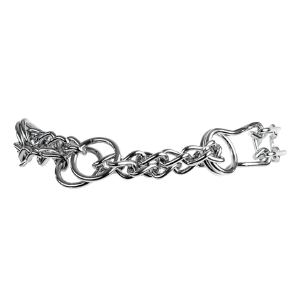 Rimba - Metalen Pinch Collar - Zilver