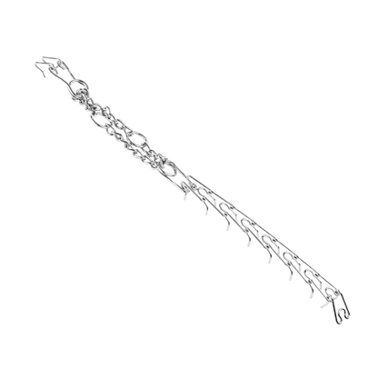 Rimba – Metall-Pinch-Halsband – Silber