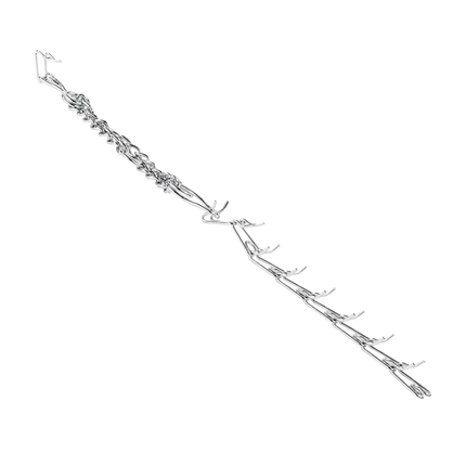 Rimba - Metalen Pinch Collar - Zilver