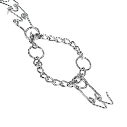 Rimba - Metalen Pinch Collar - Zilver