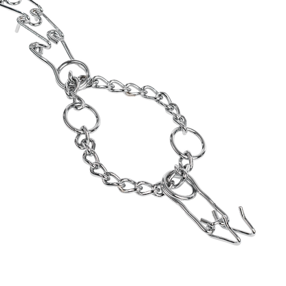 Rimba – Metall-Pinch-Halsband – Silber