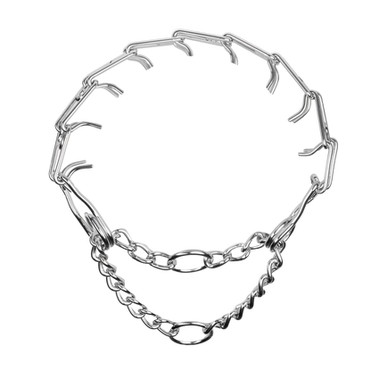 Rimba – Metall-Pinch-Halsband – Silber