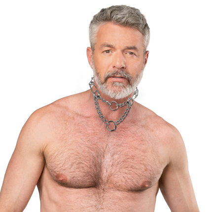 Rimba - Metalen Pinch Collar - Zilver