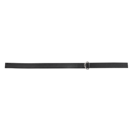 Rimba - Lederen Halsband met Klittenband - Zwart-Rimbastore.com