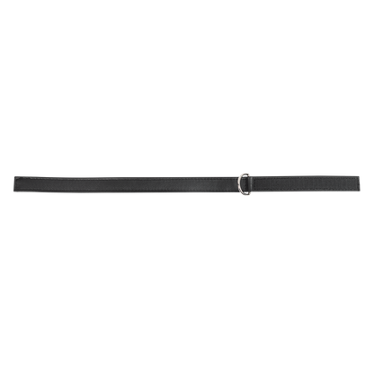 Rimba - Lederen Halsband met Klittenband - Zwart-Rimbastore.com